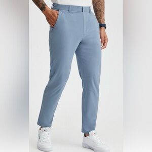 Fabletics Men's the only pant Dress Pants wrinkle resistant slim fit trousers